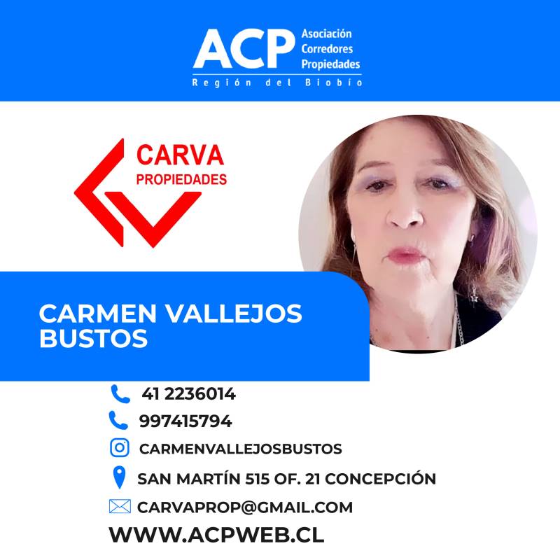 CARVA Propiedades - Carmen Vallejos Bustos